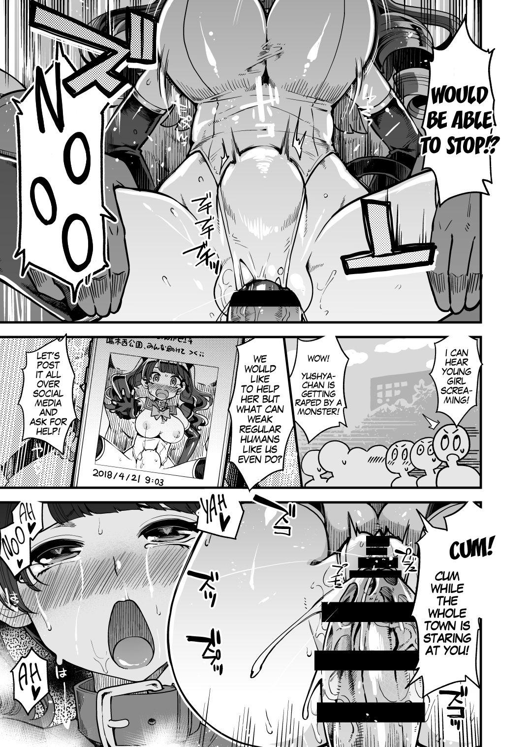 Flagra [Showa Saishuu Sensen (Hanauna)] Mahou Shoujo Yusya-chan - Magical Toilet Girl Yusya-chan [English] [MegaFagget] [Digital] - Original Plumper - Page 13