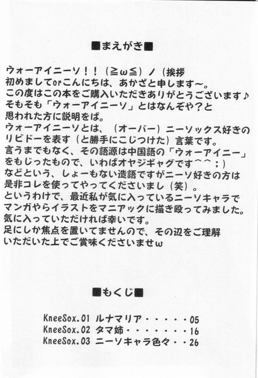 (C68) [Archetype (Akaza)] WO-AI NI-SO - We love "Over Knee Socks"!! (Gundam SEED DESTINY, ToHeart 2) [English] [MyonMyon] 2