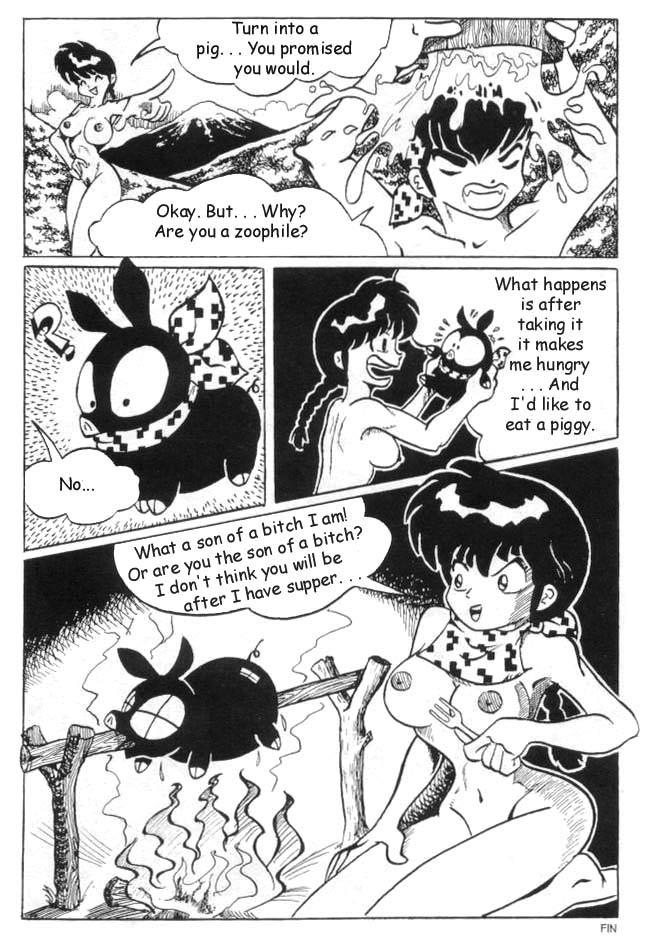 Cumshot Ranma XXX - Ranma 12 Jeune Mec - Page 9