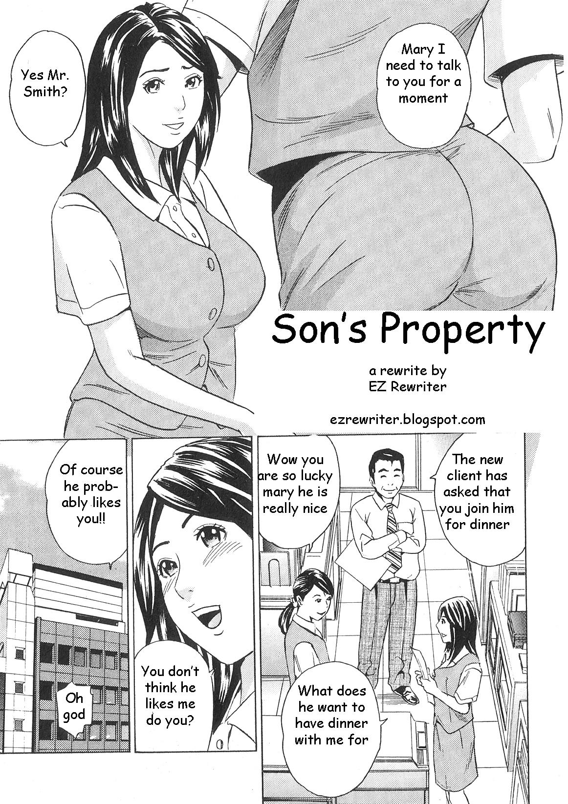 Dad Son's Property Aunty - Picture 1