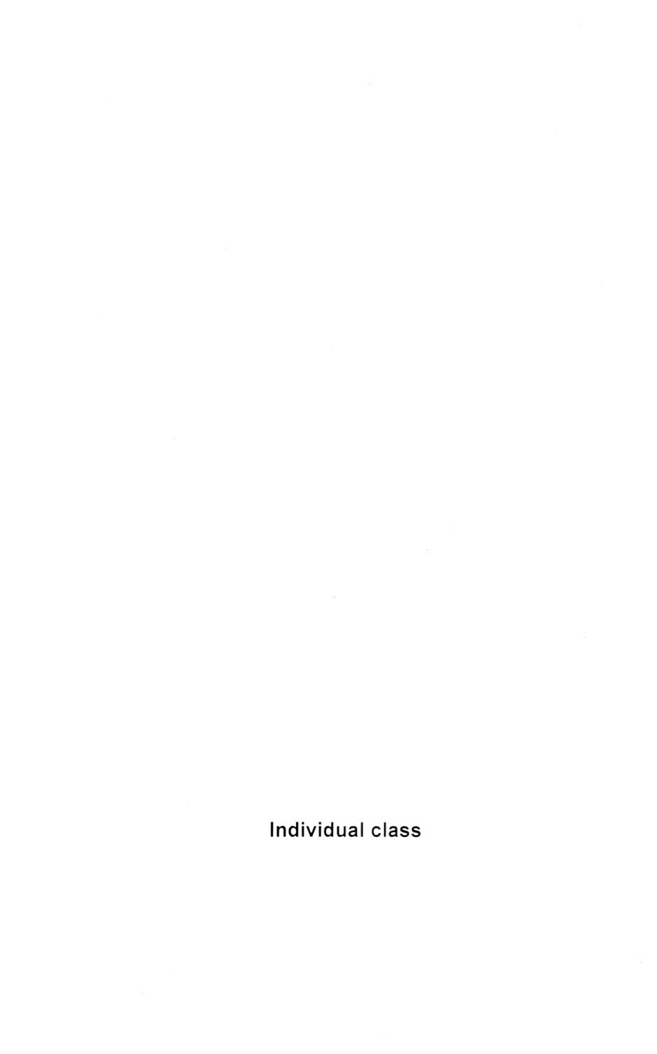 Individual Class 1