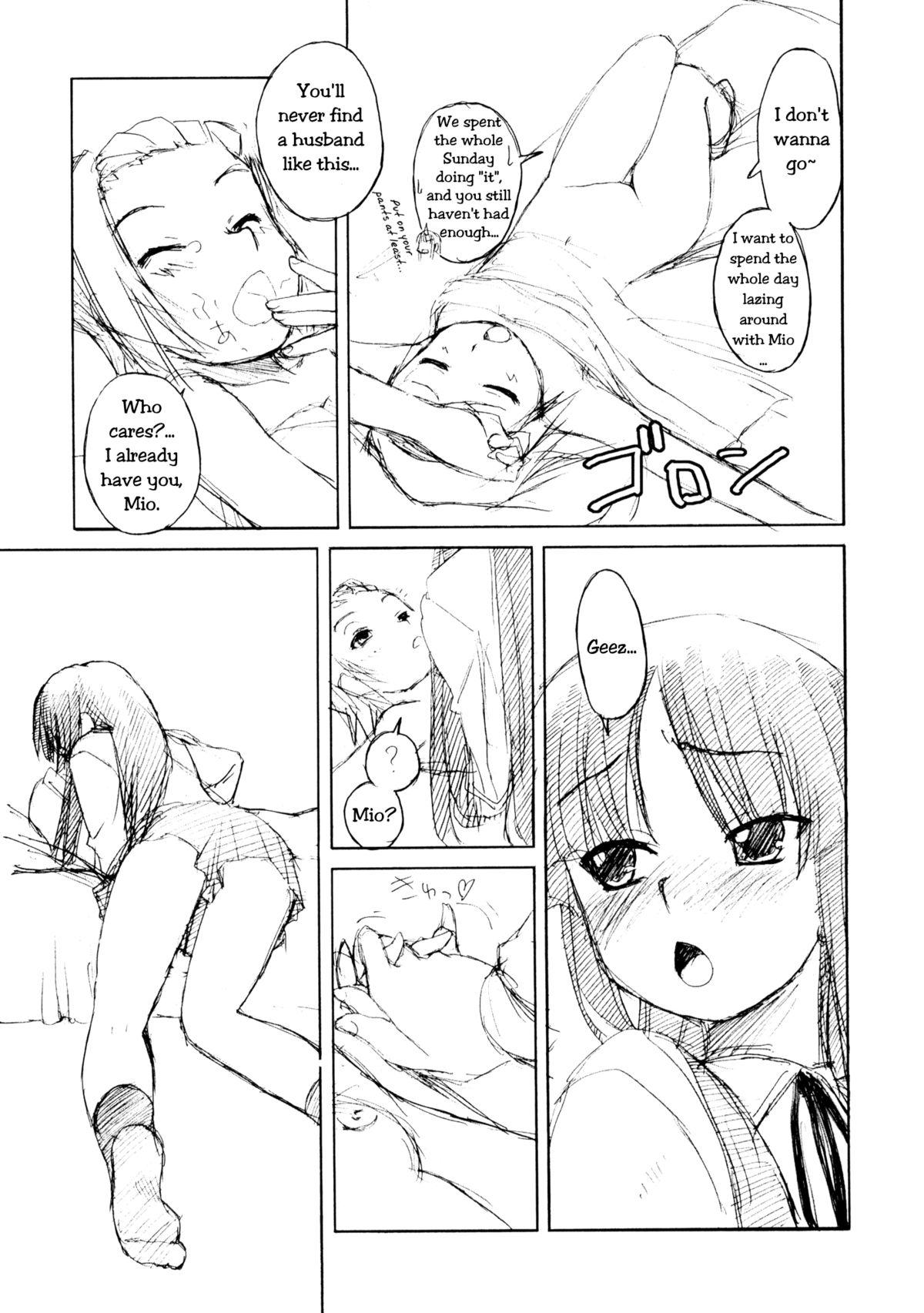 Nuru Ritsu x Mio Yuri to iu yori wa Les - K-on Lover - Page 12