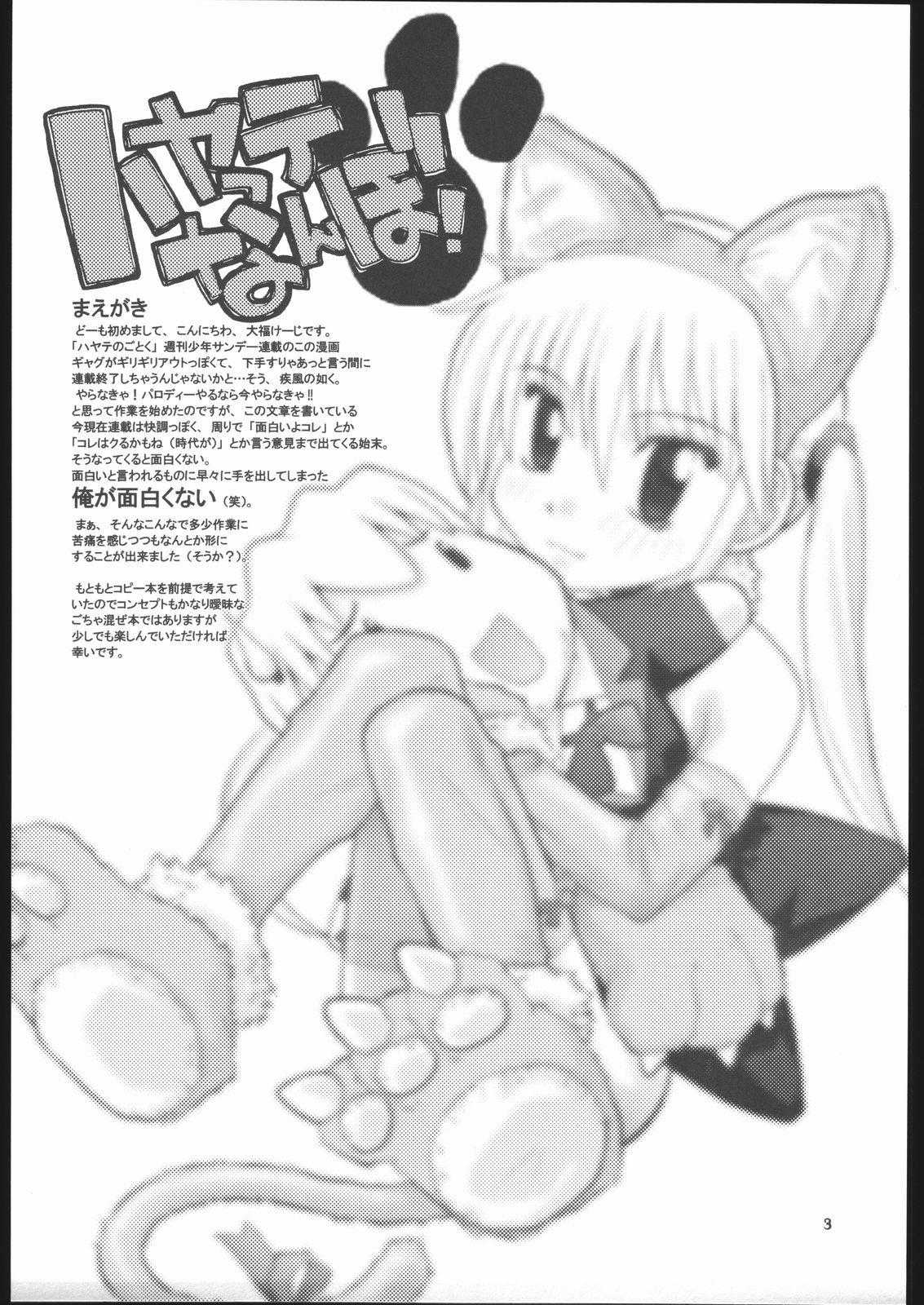 Hogtied Hayatte Nanbo! - Hayate no gotoku Azumanga daioh Takamare takamaru Slut Porn - Page 2