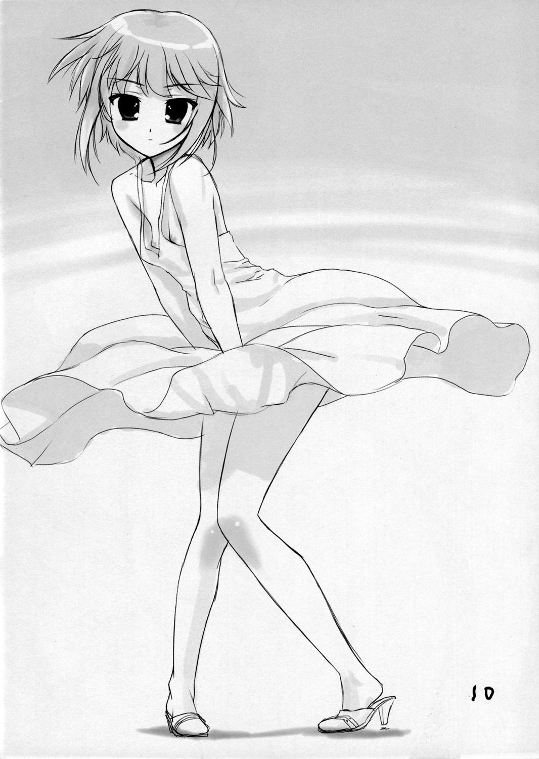 Hot Girl Pussy Nagato Yuuki no Yuuwaku - The melancholy of haruhi suzumiya Hot Naked Women - Page 9