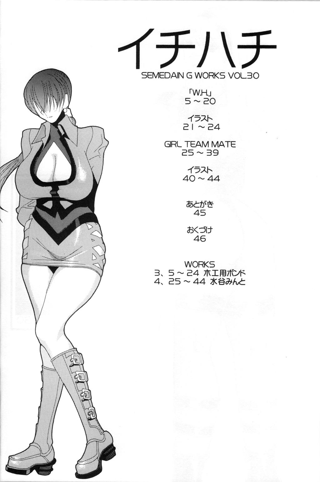 Couples Fucking SEMEDAIN G WORKS vol.30 - Ichihachi - King of fighters Amature Allure - Page 3