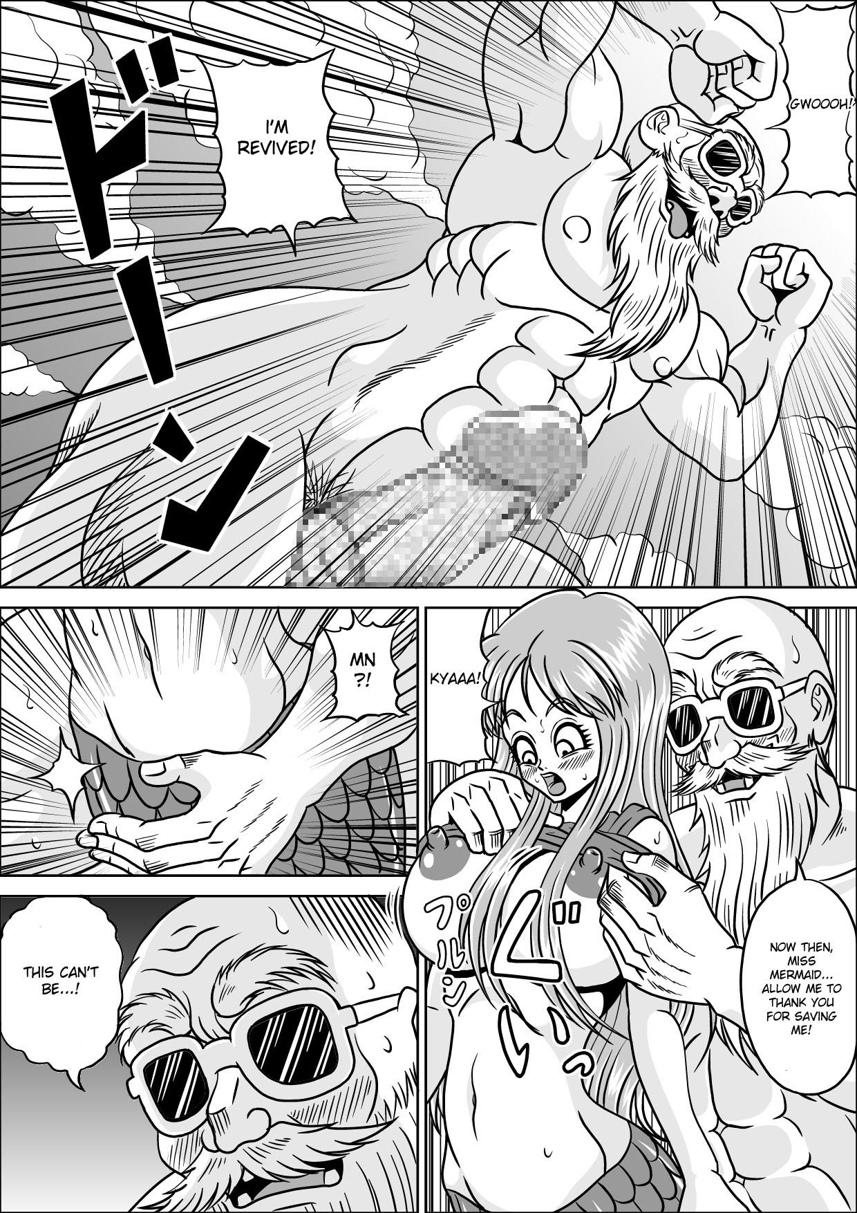 Gay Public Kame Sennin no Yabou III | Kame-Sennin's Ambition 3 - Dragon ball Dragon ball gt Brunette - Page 9