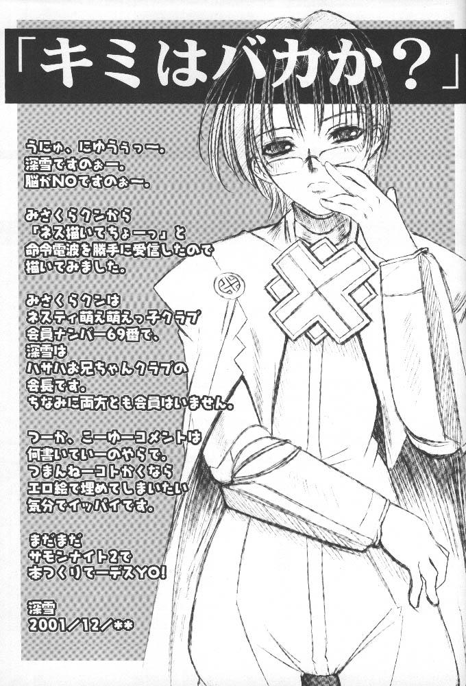 Bisexual [HarthNir (Misakura Nankotsu)] Dai-shou-kan!! (Summon Night) - Summon night Futanari - Page 20