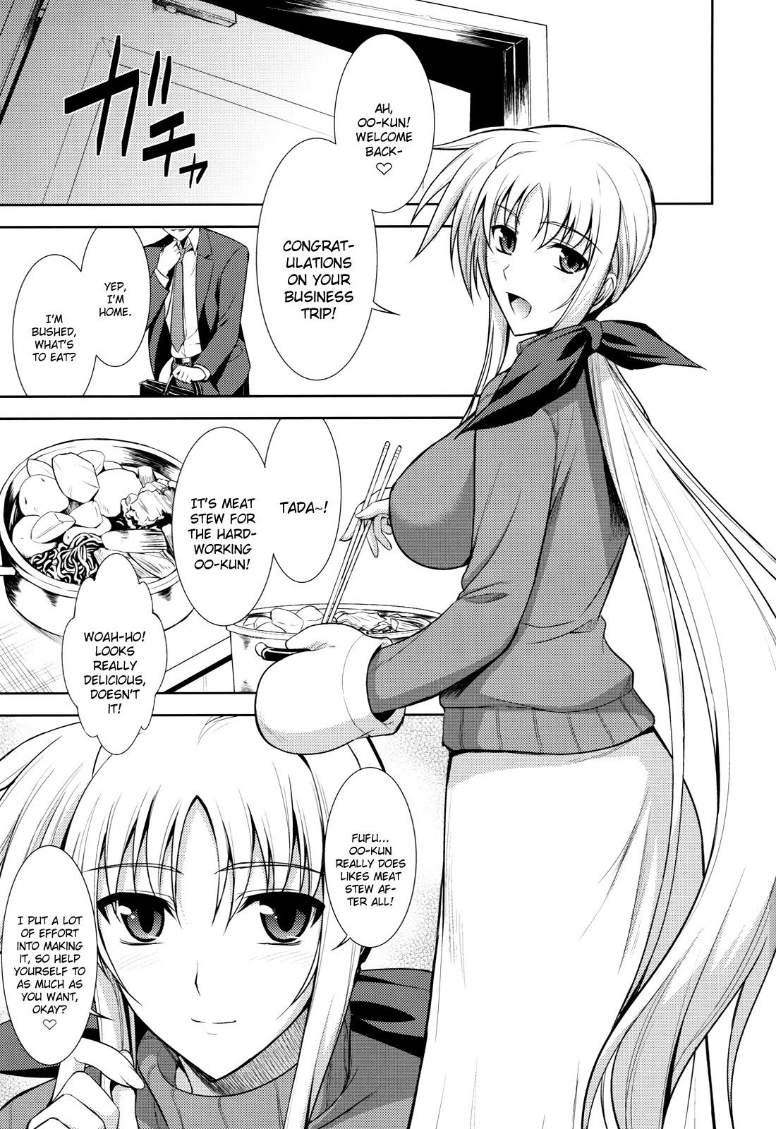 Tranny (C79) [Type-G (Ishigaki Takashi)] Ore to Fate to One-room | My and Fate's One-Room (Mahou Shoujo Lyrical Nanoha) [English] =LWB= - Mahou shoujo lyrical nanoha Old - Page 2