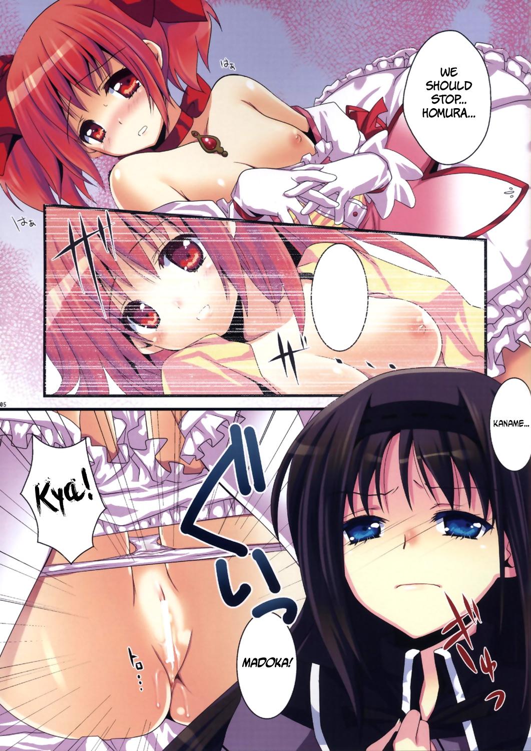 Publico Nemurenu Mori no Majo | Witch of the Sleepless Forest - Puella magi madoka magica Pussy Orgasm - Page 4