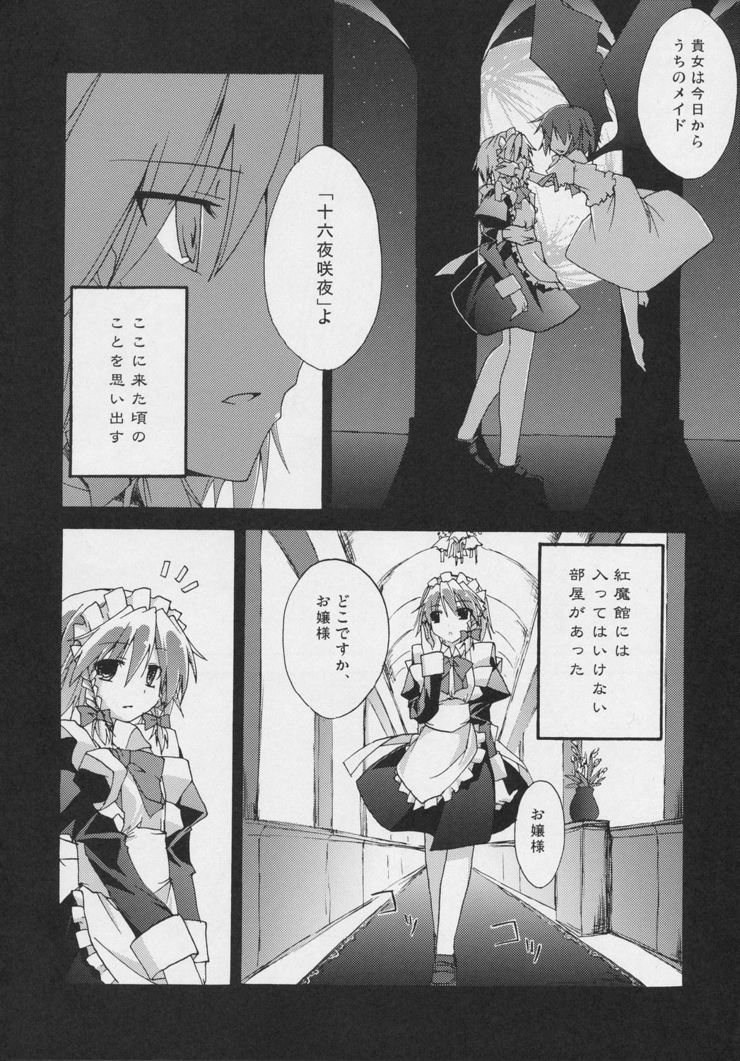 Trannies Koumakan - Touhou project Pounded - Page 3