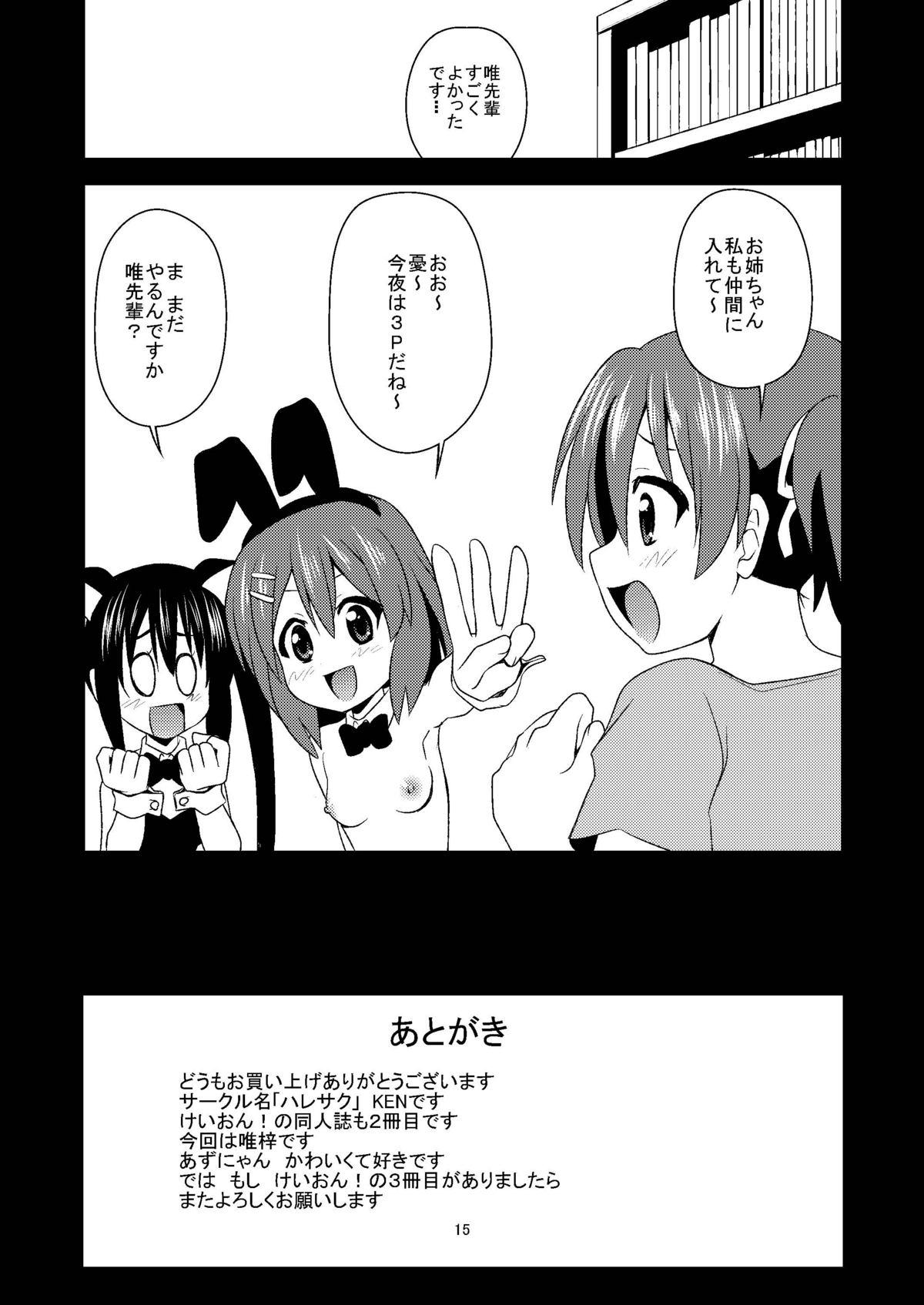 Chilena (SC48) [Haresaku (Ken)] Azu-nyan to Nyan-Nyan (K-ON!) - K on Orgia - Page 17