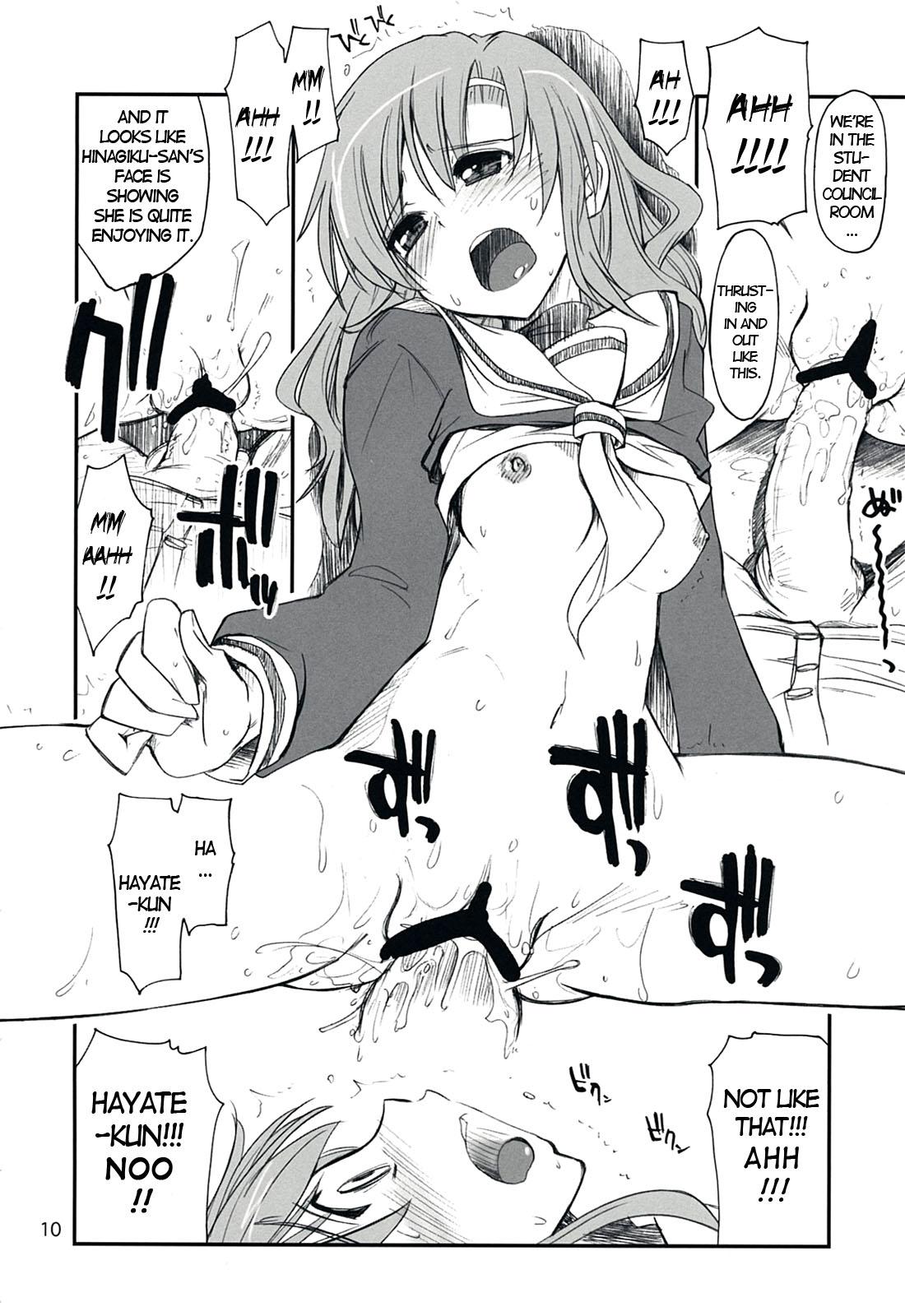 Face Sitting Nanoda! - Hayate no gotoku Masturbacion - Page 9