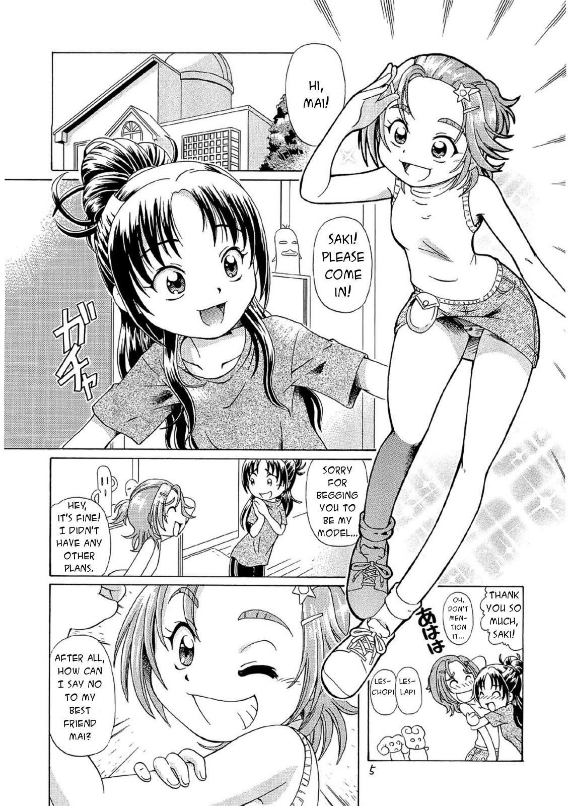 Hot Whores Saki MAX - Pretty cure Pretty cure splash star Ejaculation - Page 4