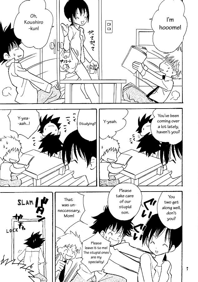 Cumming Magic Mirror Kiss - Digimon adventure Banheiro - Page 6