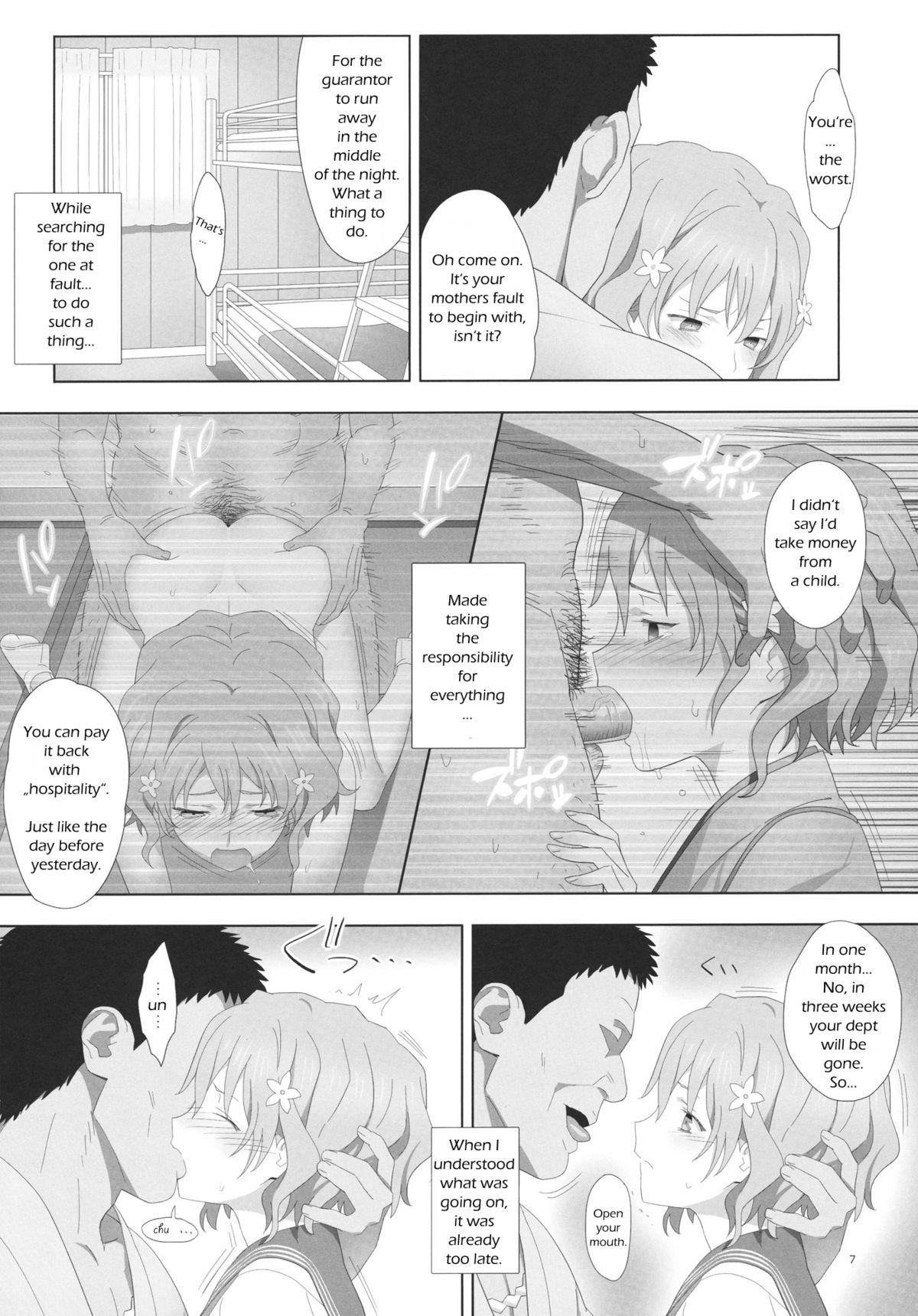 Sextoy Natsu, Ryokan, Shakkintori. - Hanasaku iroha Gaydudes - Page 6