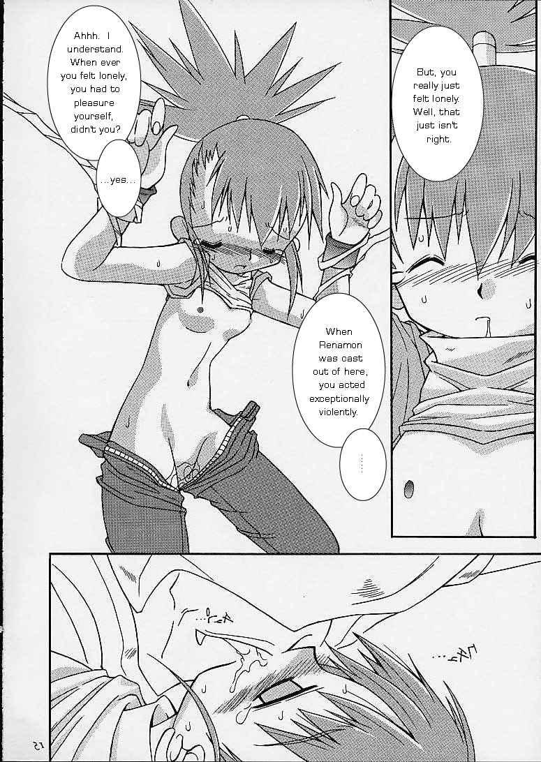 Assgape Matrix Evolution! - Digimon tamers Tranny Sex - Page 12