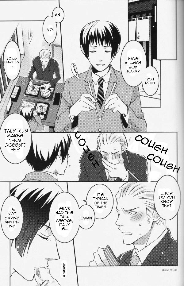 Her STAMP Vol.8 - Axis powers hetalia Gay Doctor - Page 5