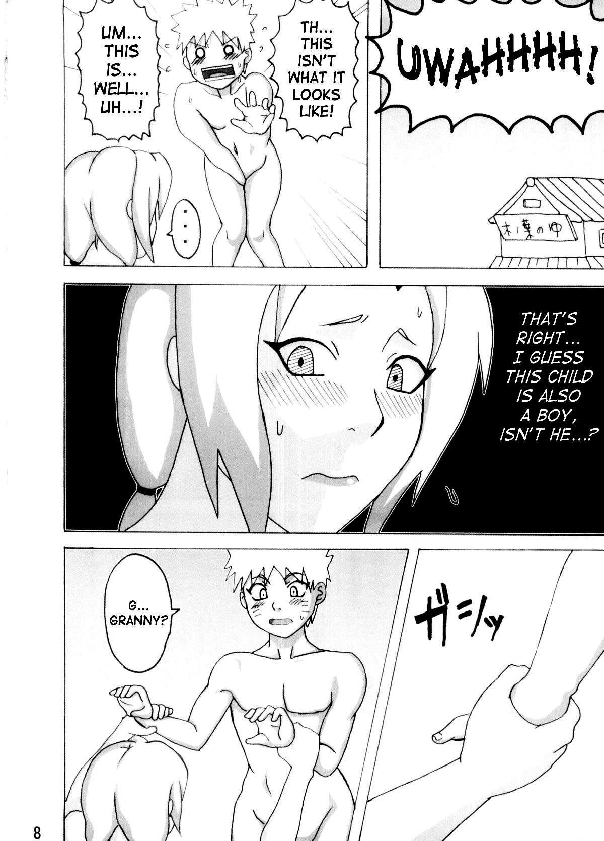 Grande Kibun wa mou Onsen | Feels like Hot Springs - Naruto Dick Sucking - Page 9