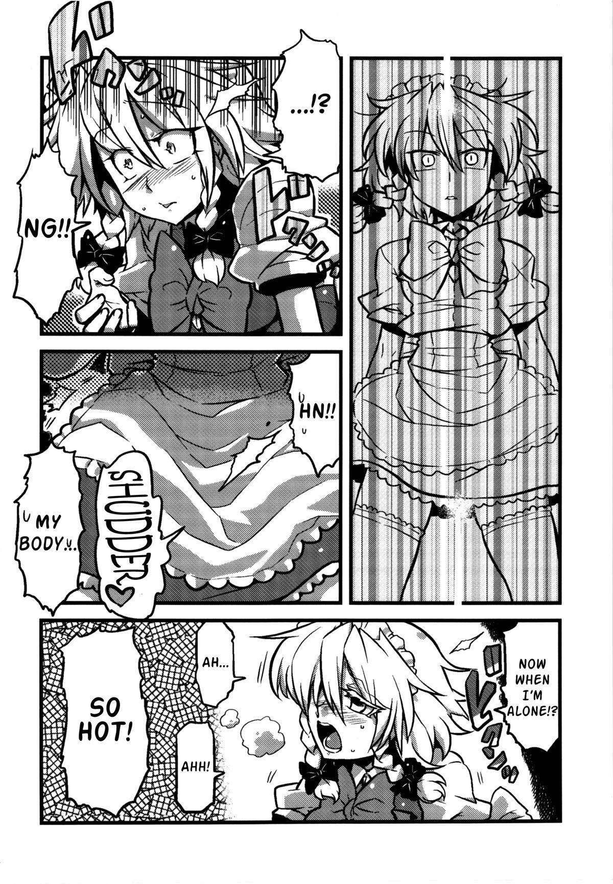 (CT19) [Circle Nuruma-ya (Tsukiwani)] Sakuya-san Yakumousou | Sakuya-san's Drugged-Up Delusions (Touhou Project) [English] {Sharpie Translations} 23