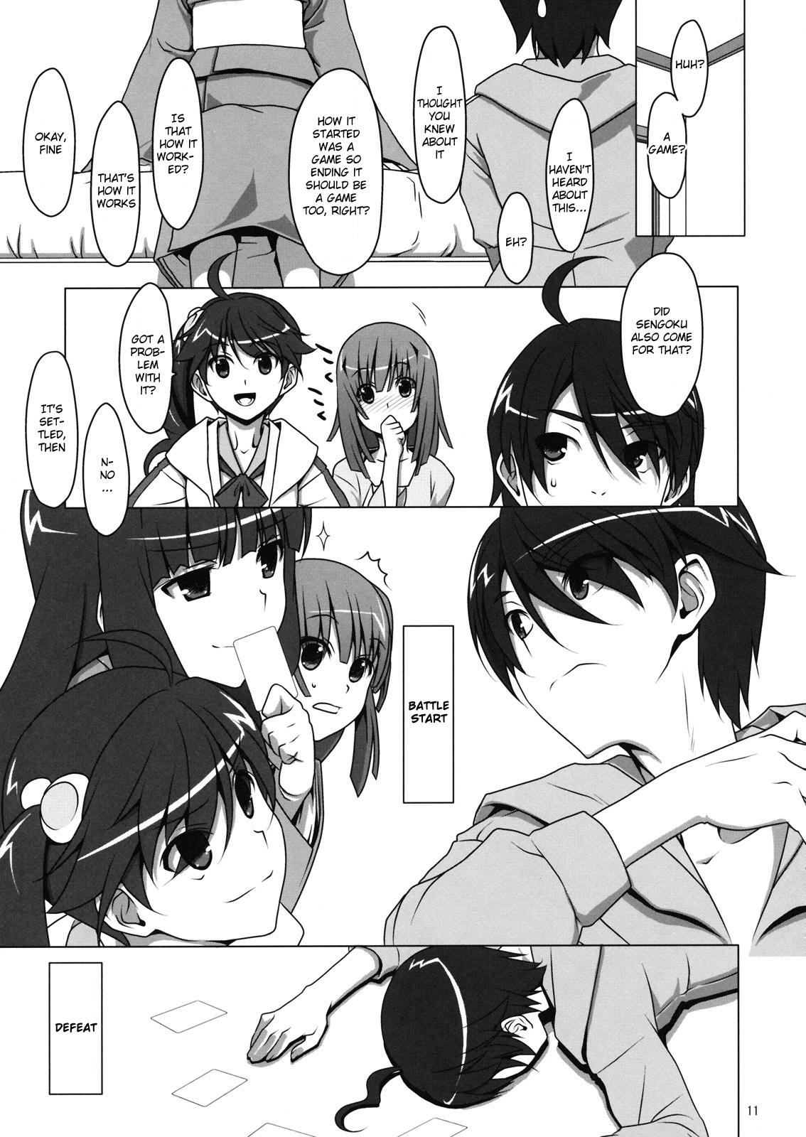 Girl Gets Fucked Zu~tto! FireSisters★ - Bakemonogatari Chupando - Page 10