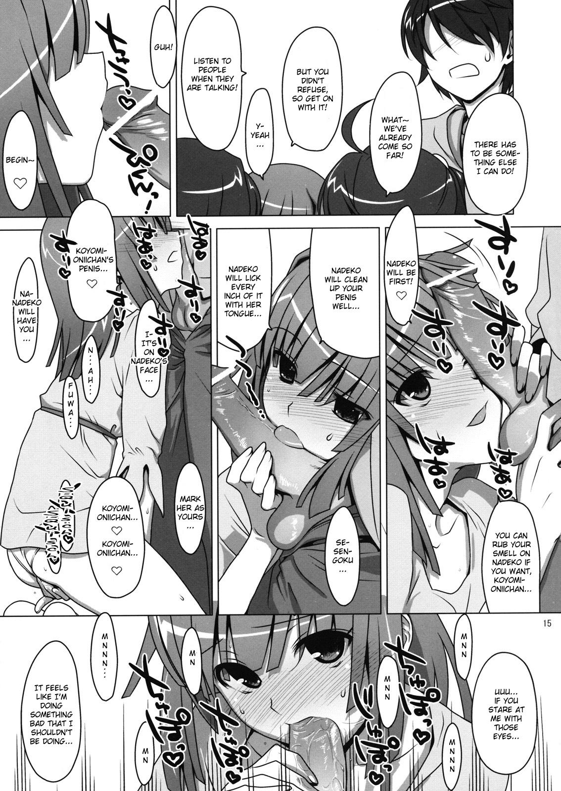 Bigtits Zu~tto! FireSisters★ - Bakemonogatari People Having Sex - Page 14