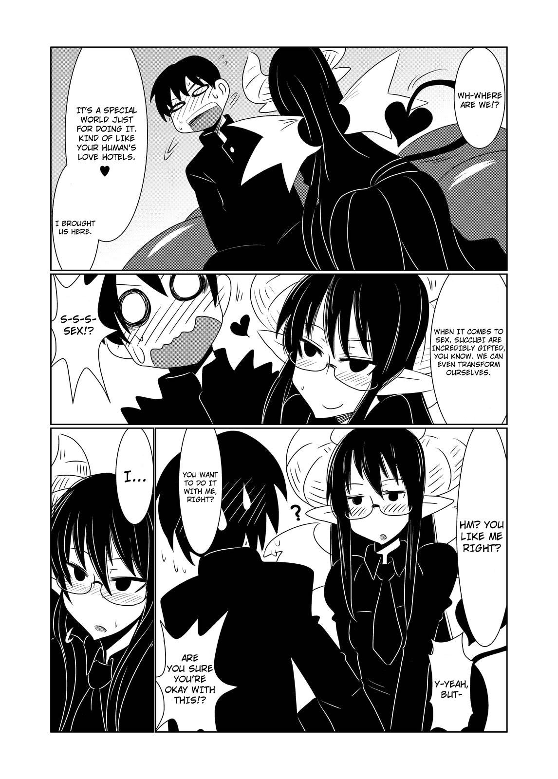 Clothed Sex JK Succubus no Renai Jijou. | Thoughts on Love by a Female High School Succubus Cop - Page 8