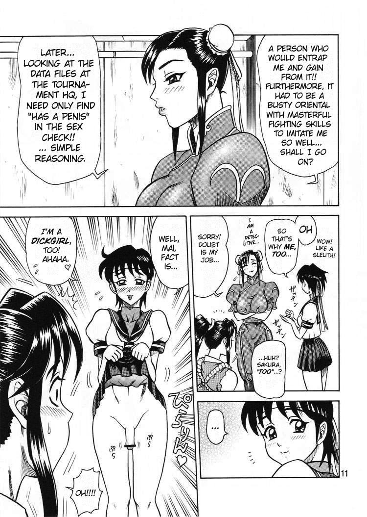 Spanking DAIKAITEN - Sailor moon Street fighter King of fighters Chica - Page 10