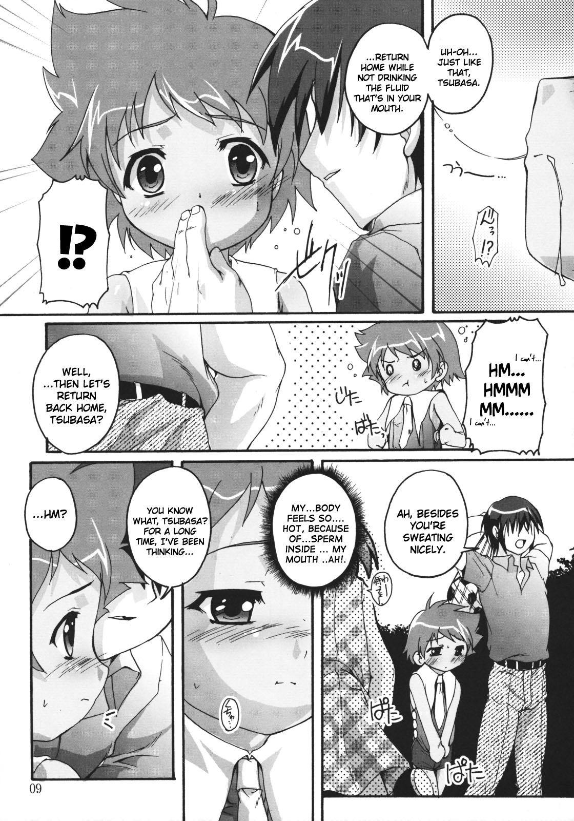 Masturbandose Tsubasa x4 no Naisho - Naisho no yorimichi Beauty - Page 9