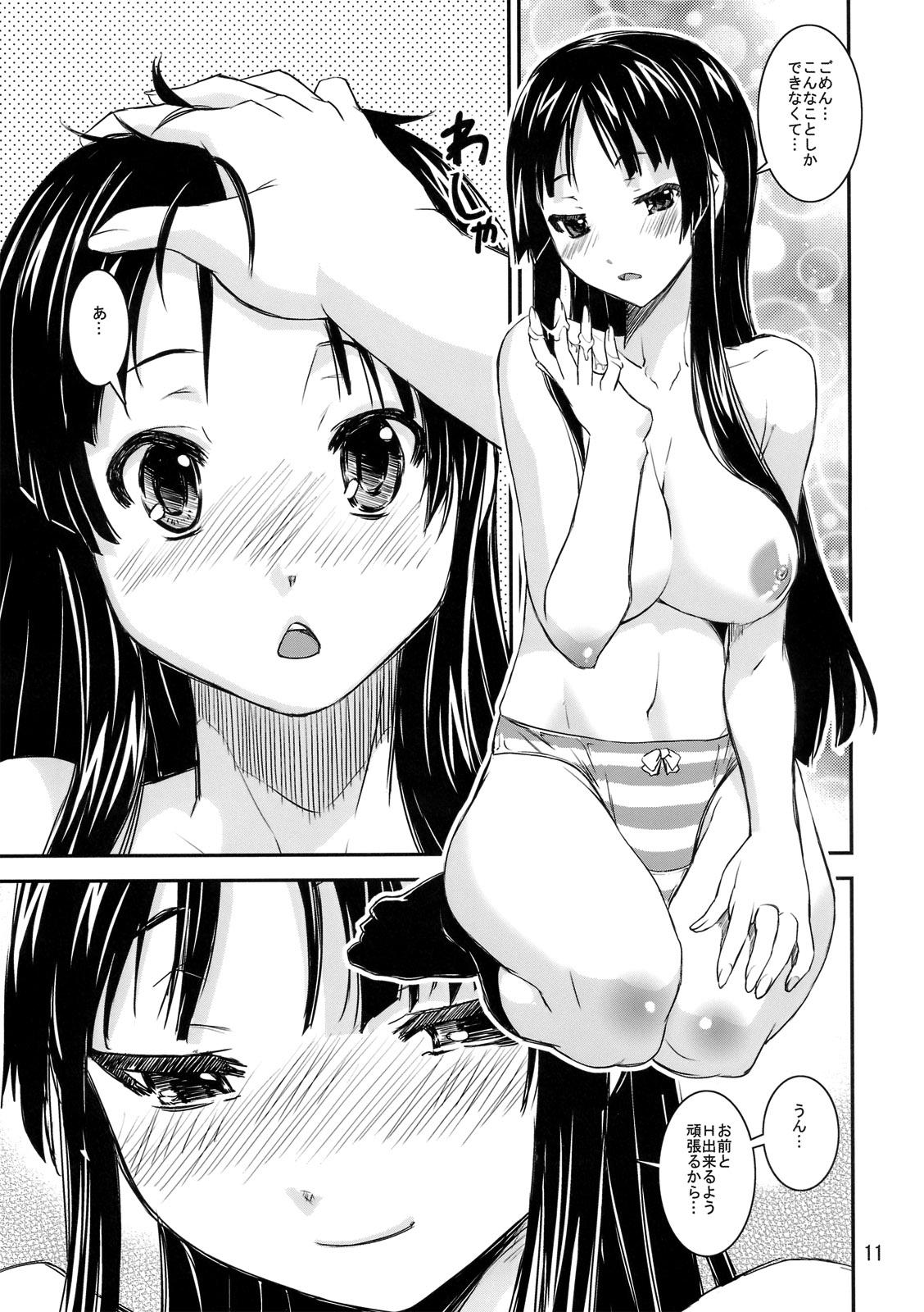 Fitness Mio Dyukushi! - K-on Naked - Page 10