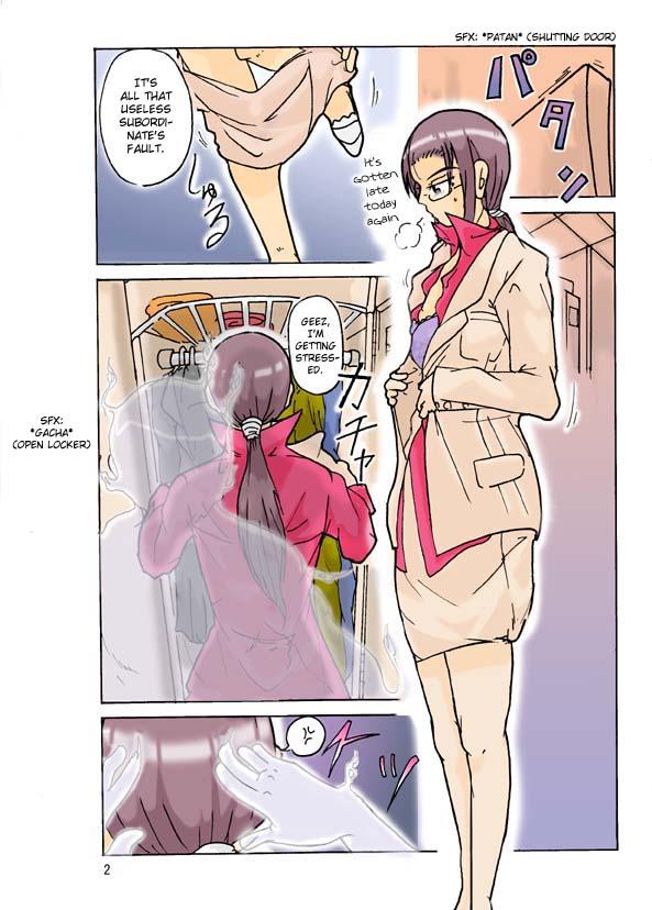 Prostitute [ts-complex2nd] Jougekankei ~Otsukare Onna Joushi~ | Pecking Order [English] Hair - Page 2