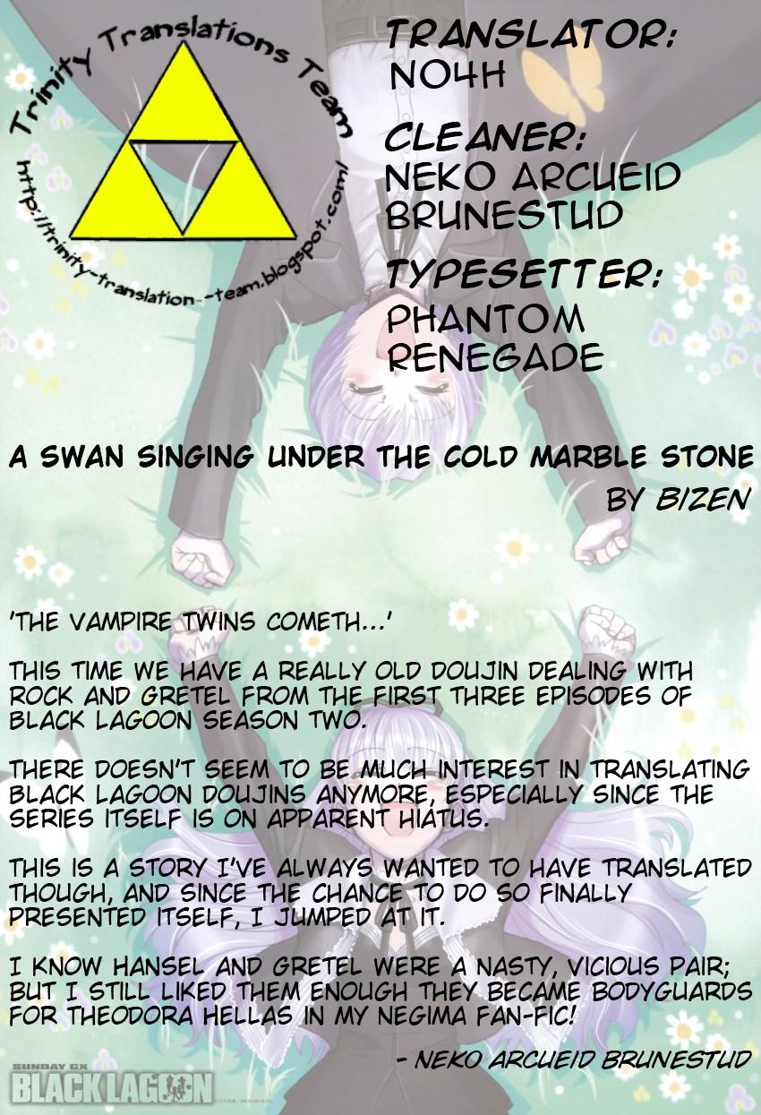 Amateurs A swan singing under the cold marble stone - Black lagoon Black Dick - Page 15