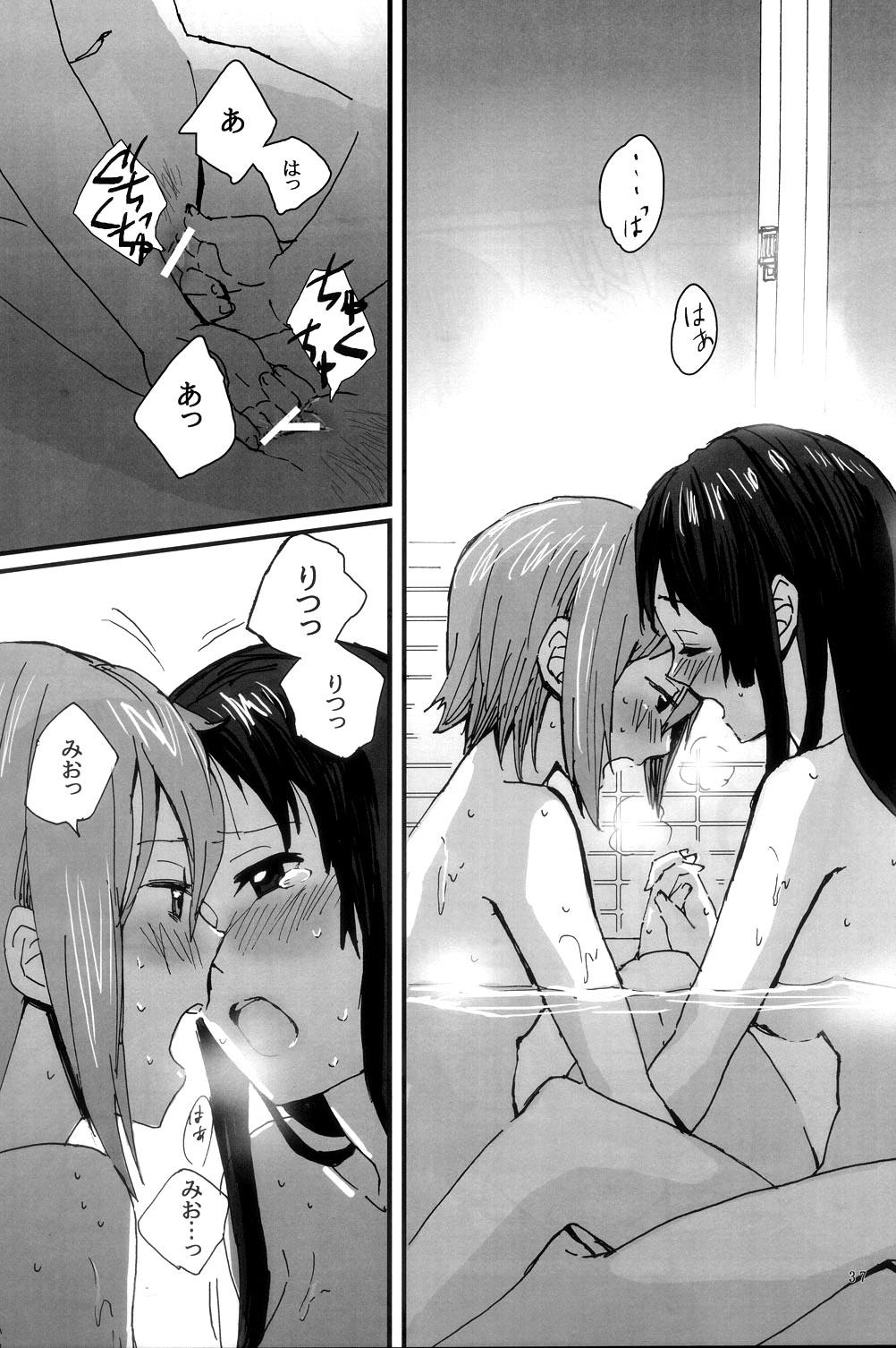 Flashing Gekkan Otona no RitsuMio Soukangou – K-on Spy - Page 1