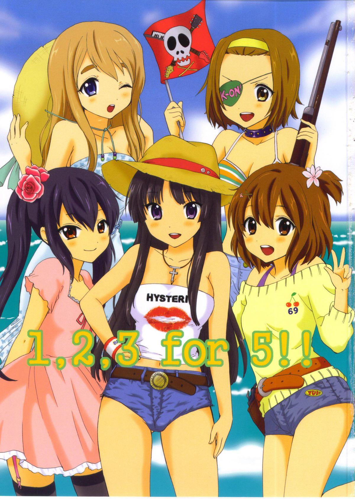 Gaycum 1,2,3 for 5!! - K-on Taboo - Picture 1