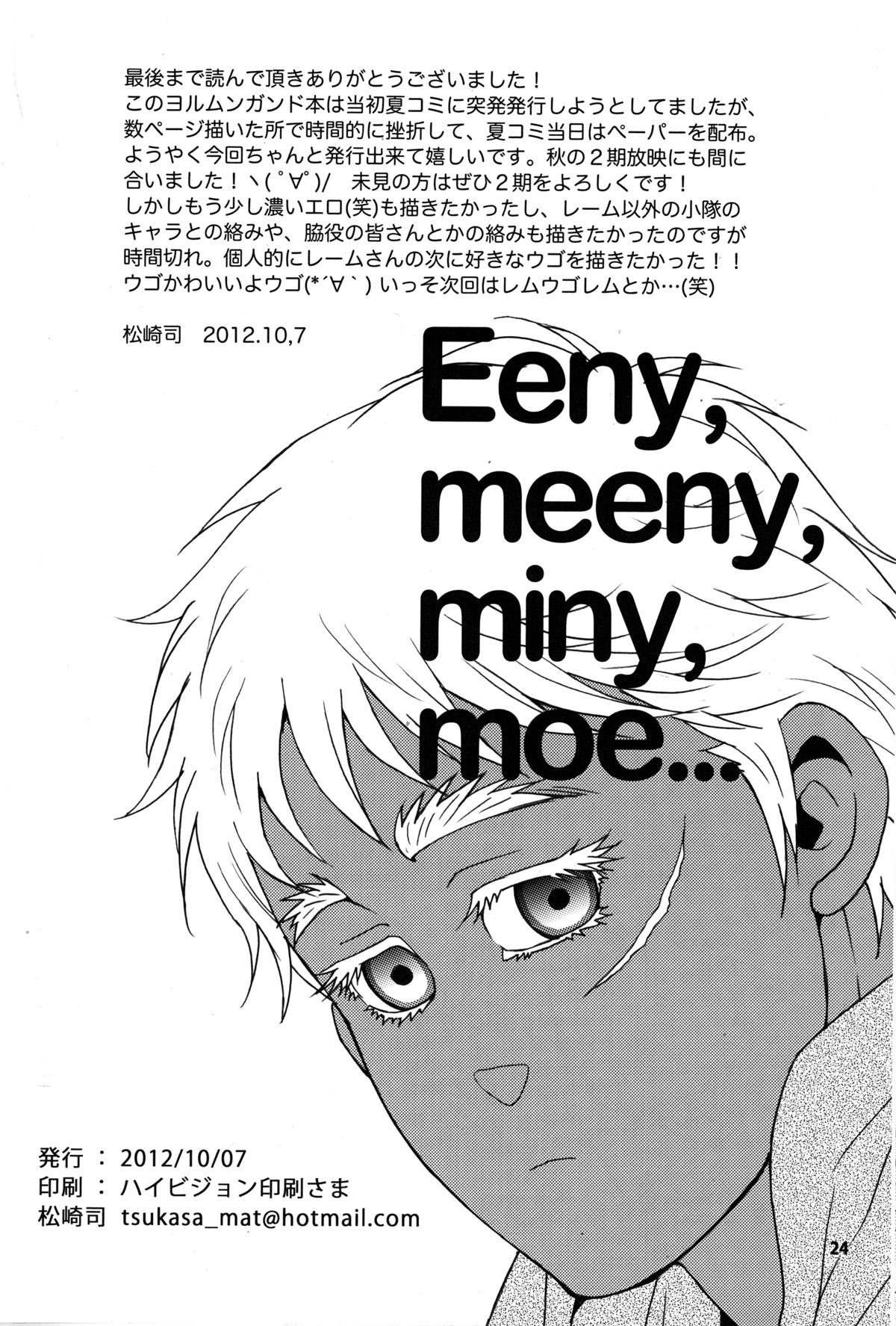 Gay Medic Eeny, meeny, miny, moe... - Jormungand Oriental - Page 20