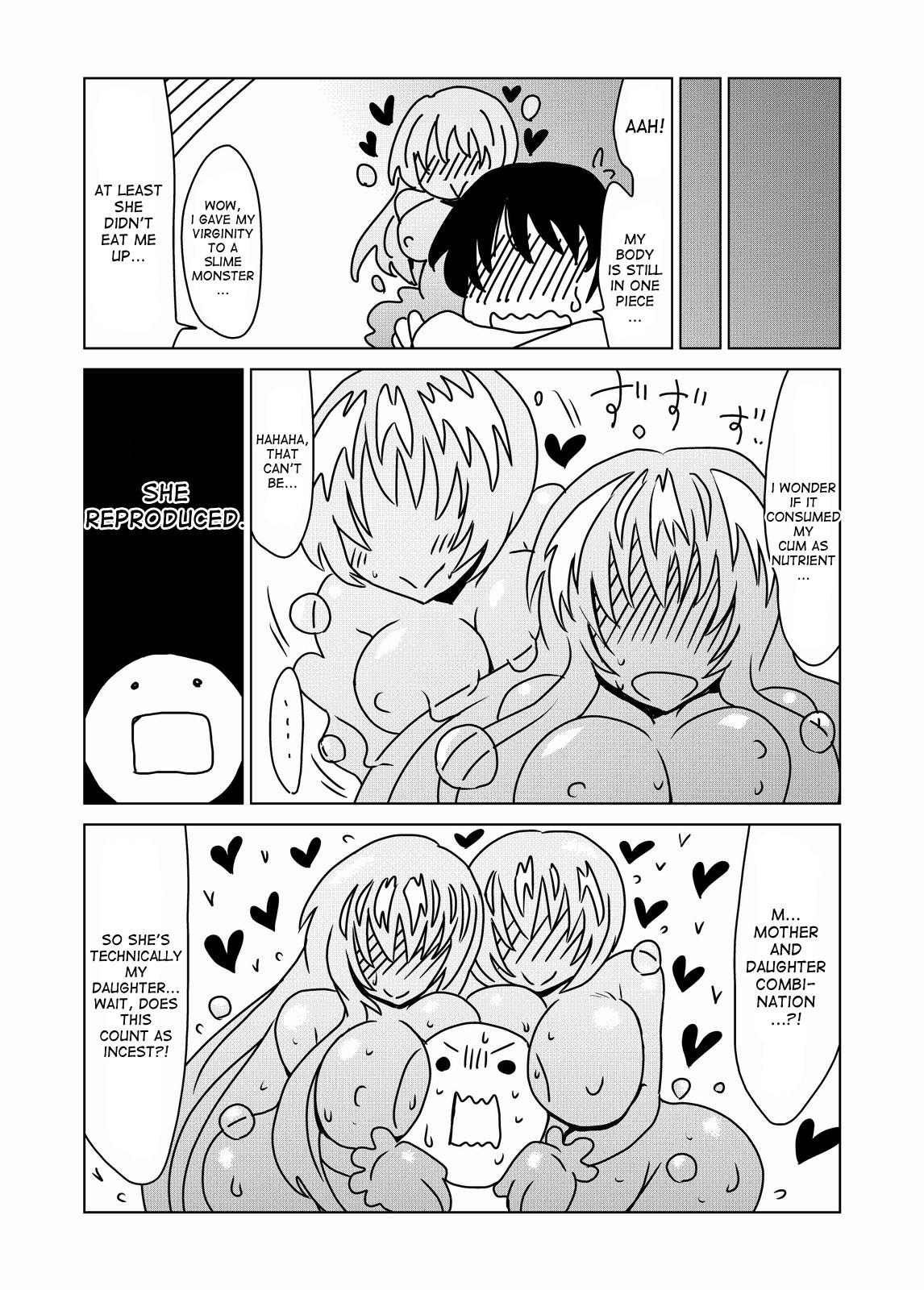 Dick [Hroz] Slime-san no Ongaeshi | Slime-san's Repayment [English] [desudesu] Hardcore Gay - Page 16
