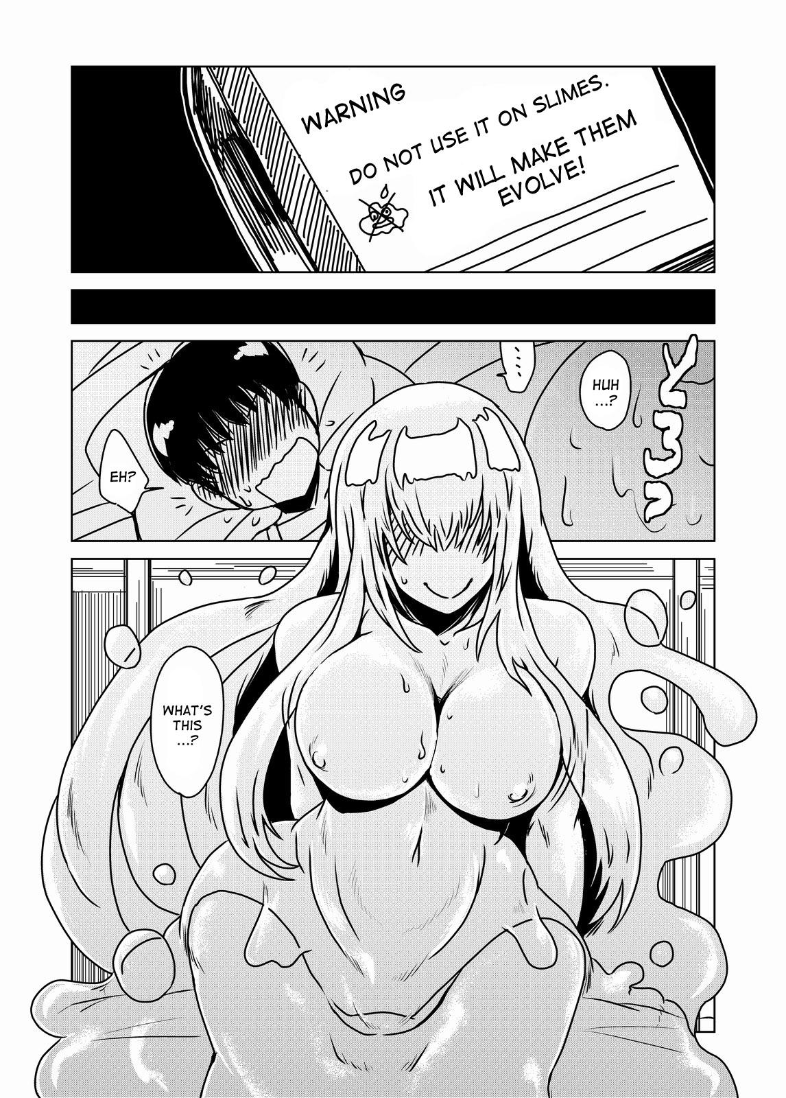 Dick [Hroz] Slime-san no Ongaeshi | Slime-san's Repayment [English] [desudesu] Hardcore Gay - Page 3