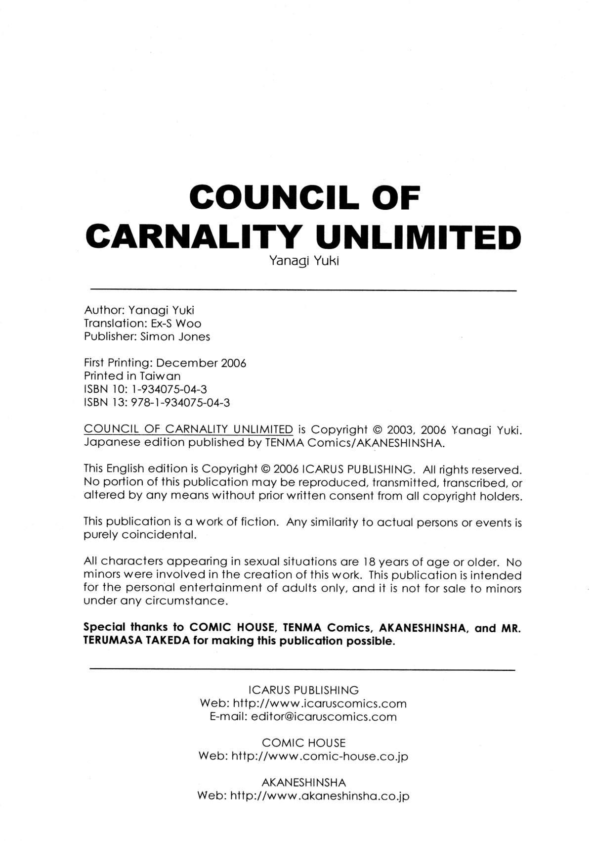 Council of Carnality Unlimited 192