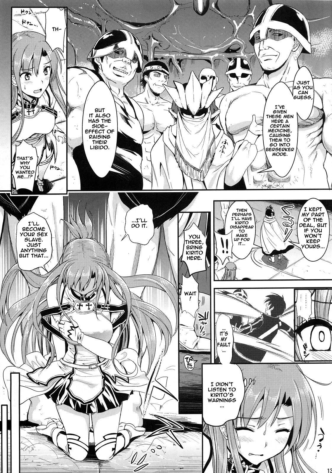 Czech (C83) [YURIRU-RARIKA (Kojima Saya, Lazu)] Shujou Seikou II α Watashi... Okasarete Anal ni Mezamemashita | Captive Sex II - After Being R-ped, I was Awakened to Anal (Sword Art Online) [English] {doujin-moe.us} - Sword art online Girl On Girl - Page 12