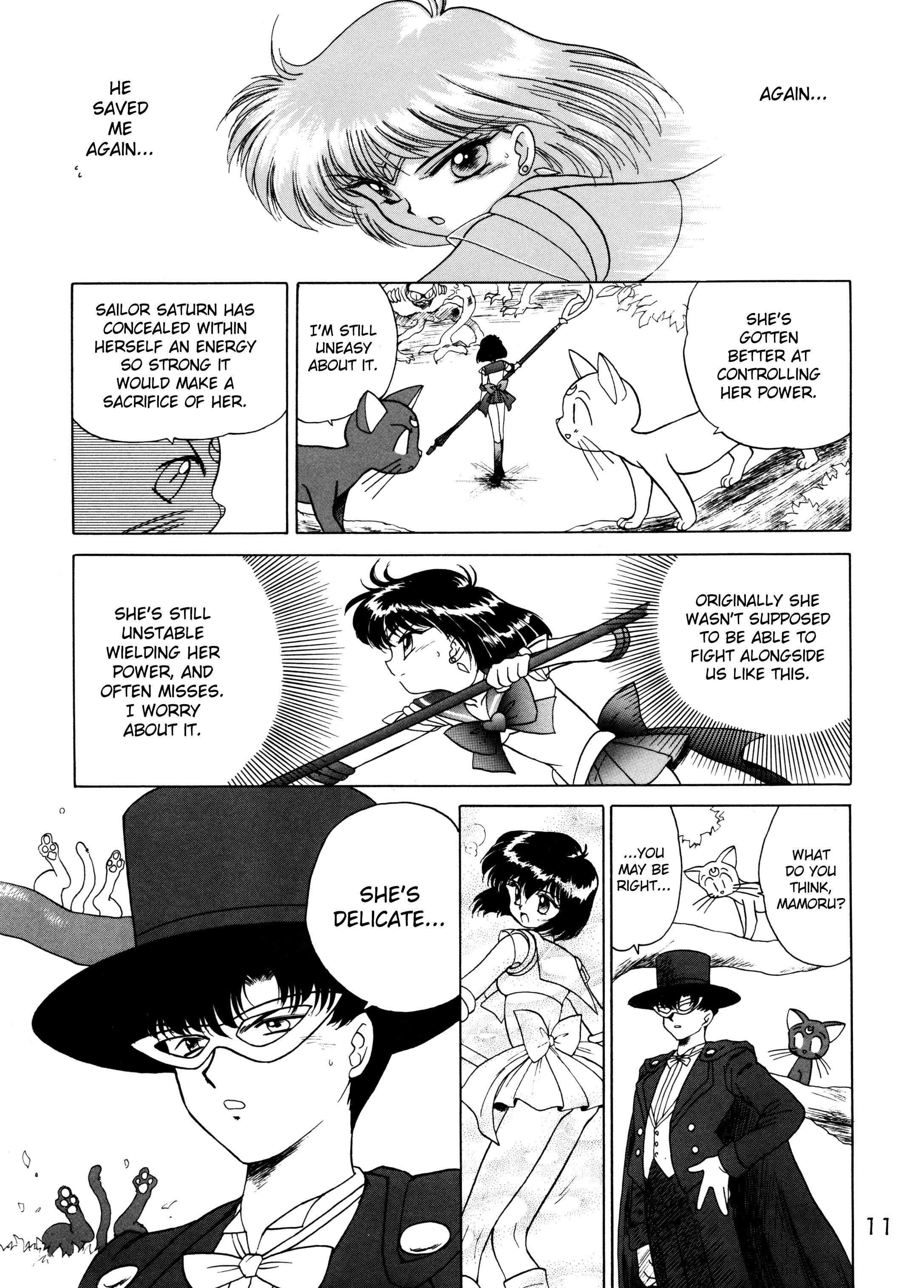 Babe Gold Experience - Sailor moon Stepmom - Page 10