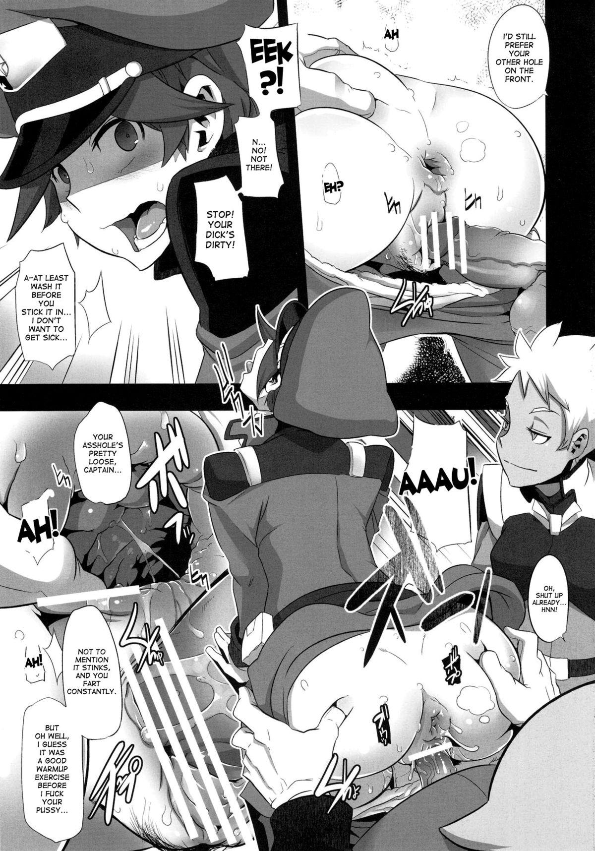 Hooker DAME Kanchou | Useless Captain - Gundam age Pussy Lick - Page 7
