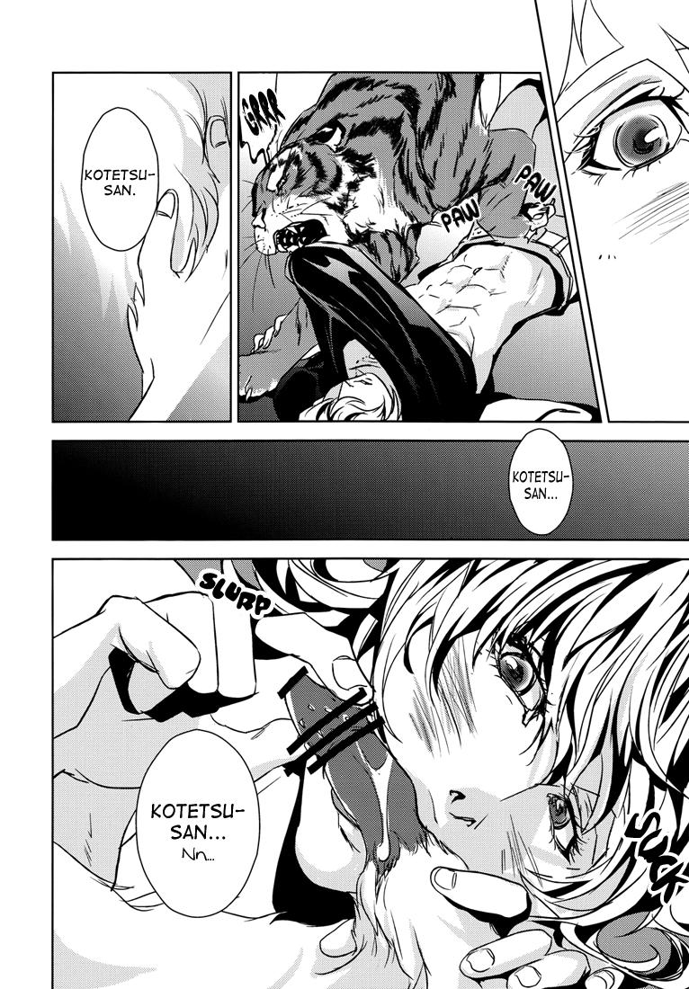 Gay Kissing BEASTIALITY - Tiger and bunny Made - Page 12