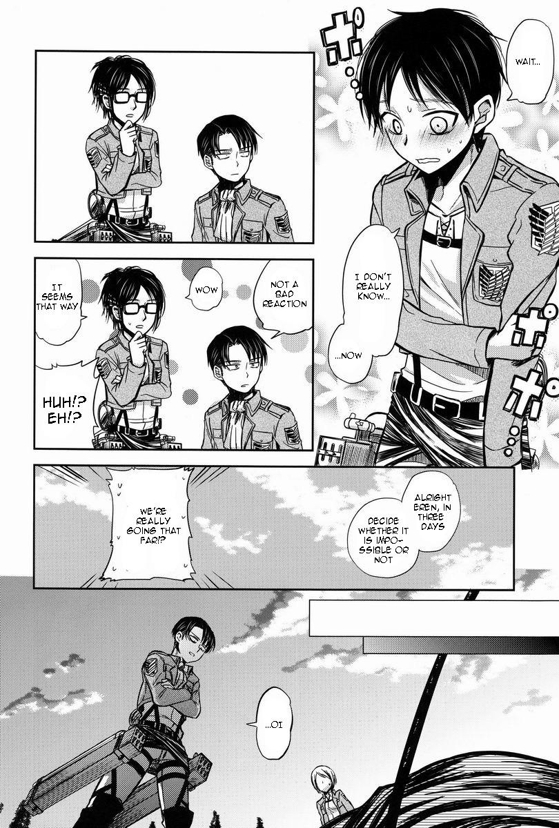 Celebrity Chottomatte Heichou!! | Wait A Moment, Corporal! - Shingeki no kyojin Boy Fuck Girl - Page 11