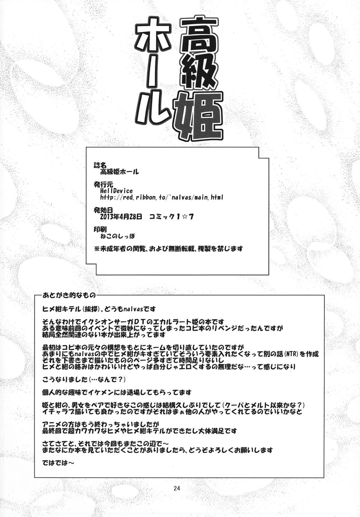 Sucking Cock Koukyuu Hime Hole - Ixion saga dt 18yo - Page 23