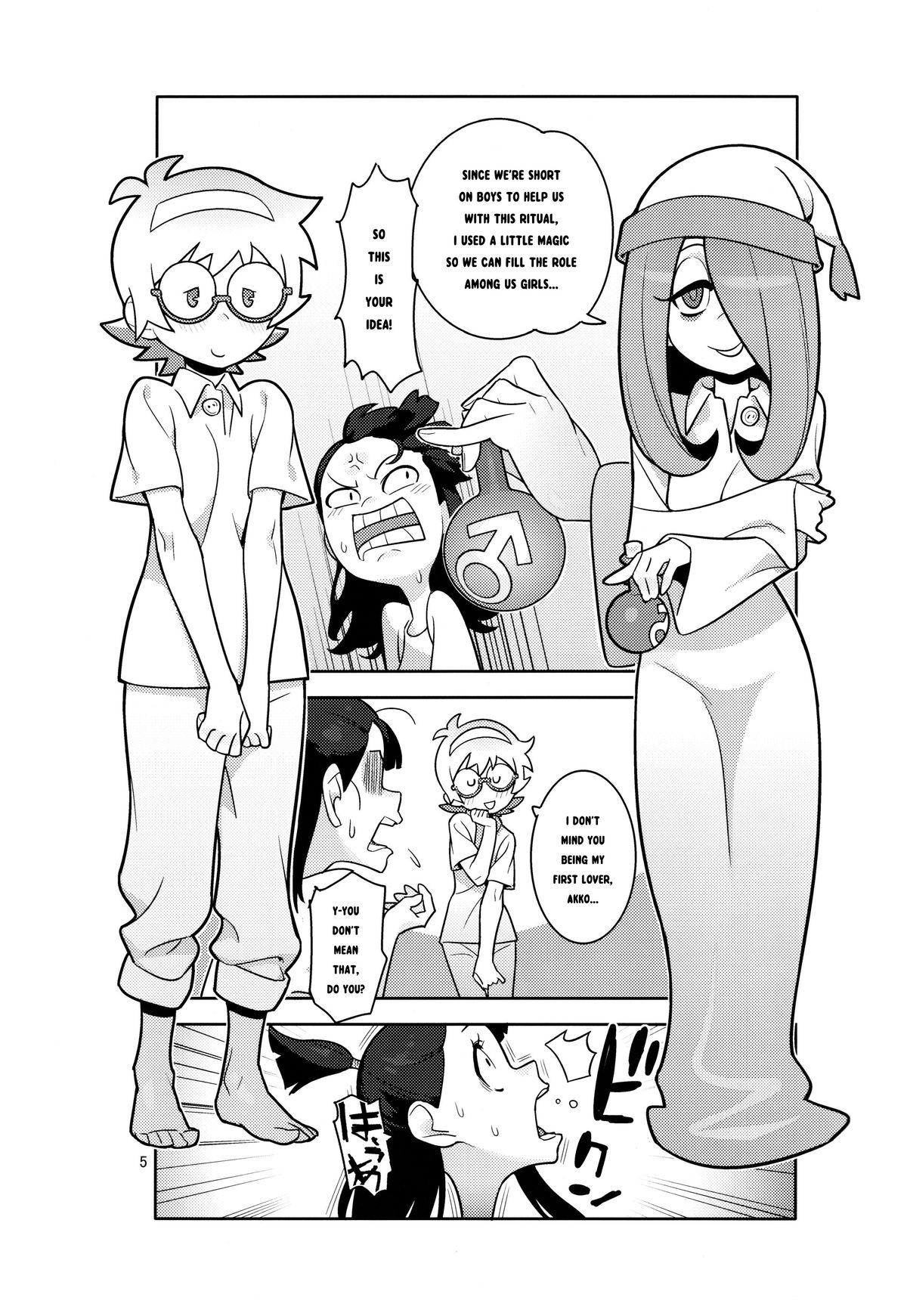 Yanks Featured B=Witch! - Little witch academia Real Couple - Page 4