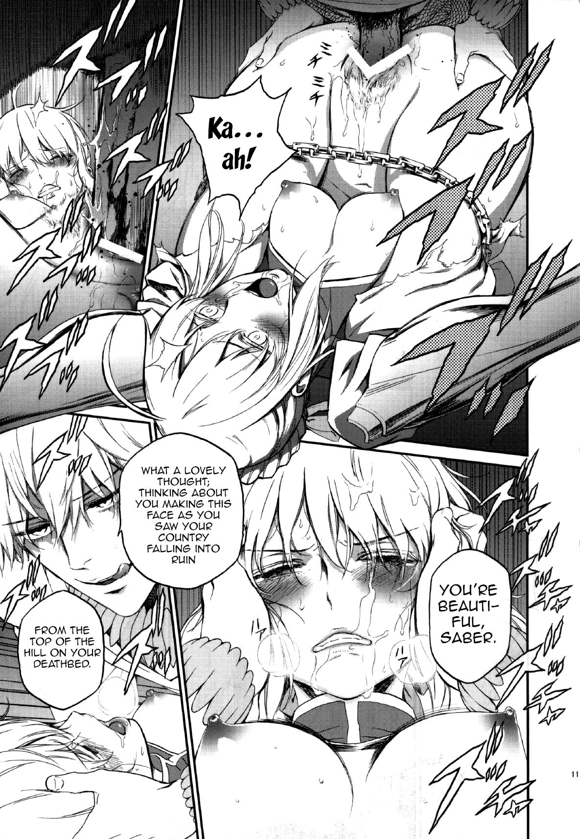 Ladyboy Kedakaki Kishiou o tada Hitori no Onna ni Otosu | Make the Noble King of Knights Fall Into a Simple Woman - Fate zero Scandal - Page 10