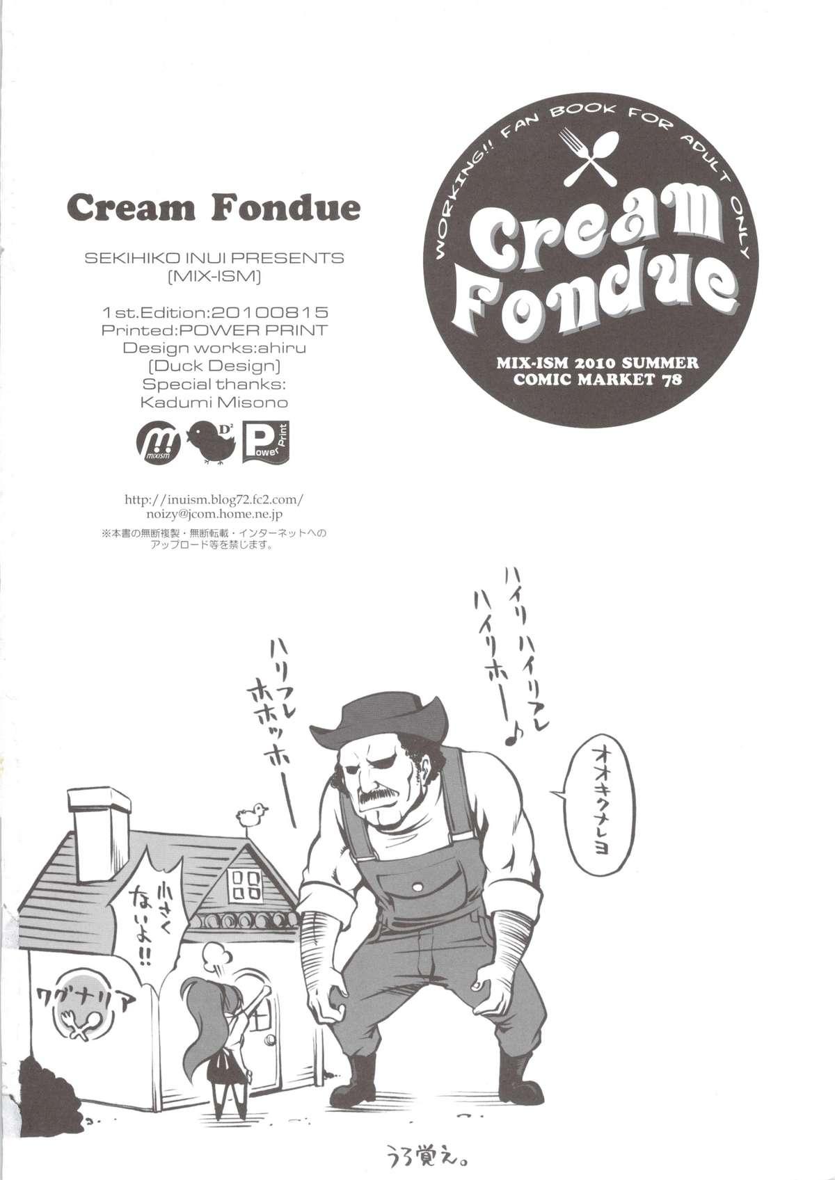 Cream Fondue 29