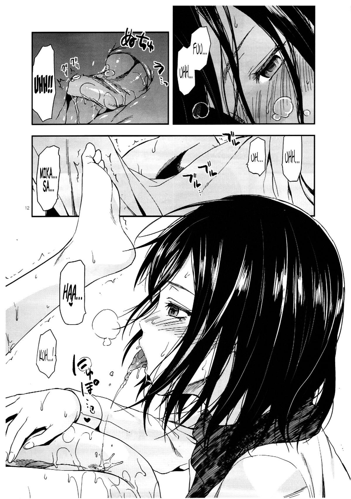 Stockings 104 ki Sei Joshi no Shingeki - Shingeki no kyojin Mms - Page 12