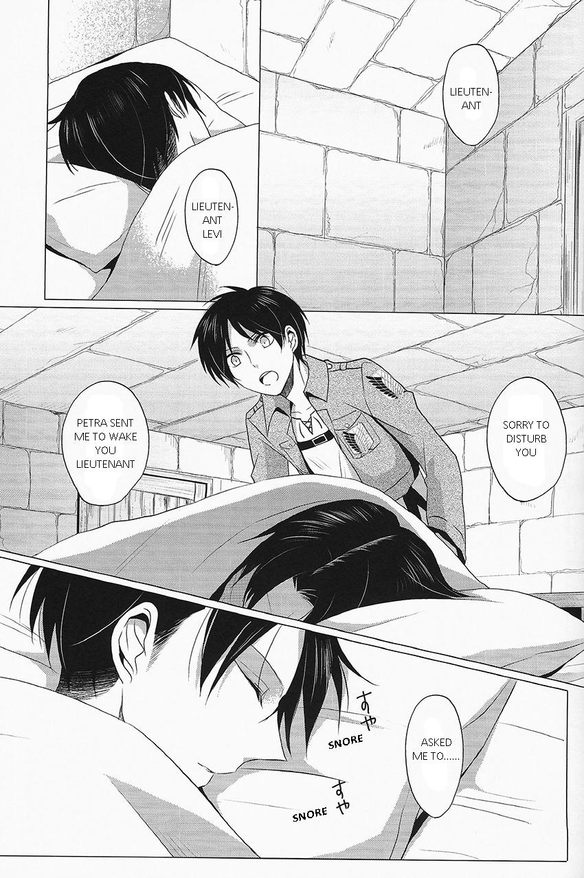 Super Don't disturb me - Shingeki no kyojin Wank - Page 4